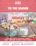 TIS THE SEASON PACKAGES FOOD AND BEVERAGE