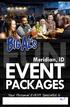 Meridian, ID EVENT PACKAGES. Your Personal EVENT Specialist is