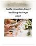 Castle Mountain Resort Wedding Package