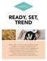 NEW FOODS SUMMER FALL 2016 READY, SET, TREND