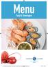 Menu. Food & Beverages HET VEERSE MEER Leisure-Menukaart-Veerse Meer-Lunchkaart Marina Lounge 2018-A5 ENGELS.indd :18