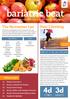 bariatric beat 4d 3d Stair Climbing The November List What's Inside? Mount Sinai's Bariatric Nutrition & Health Monthly Newsletter