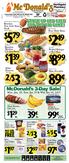 McDonald s 3-Day Sale! Mon., Jan. 28, Tues, Jan 29 & Wed. Jan 30, Bananas. 39 lb. lb.