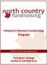 Ontario s Premier Fundraising Program