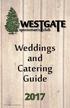 Weddings and Catering Guide Westgate Sportsman s Club