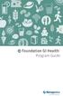 Foundation GI Health* Program Guide