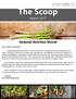 The Scoop. March National Nutrition Month
