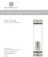 User Guide GLASS TRAVEL TEA INFUSER. Read and save these instructions