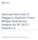 National University of Singapore Students Union Welfare Pack Survey Analysis for AY 14/15 Semester 2. Analysis for the Faculty of Science