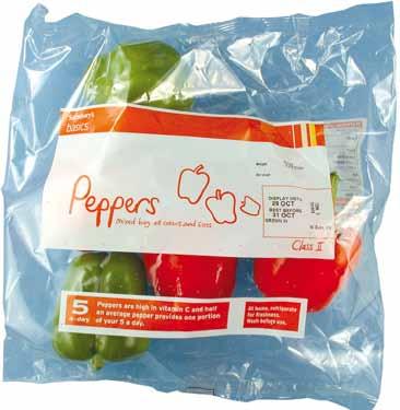 UNECE Explanatory Brochure on the Standard for Sweet Peppers Photo 82 Presentation: Packaging sales unit 64 The materials used inside the package must be clean and of a quality such as to avoid