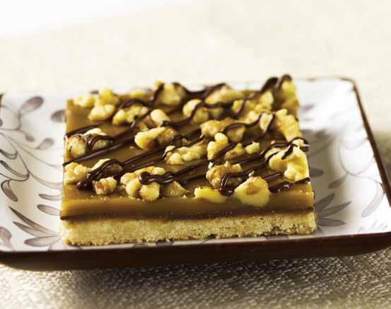 semi-sweet OR milk chocolate chips CARAMEL 3/4 cup butter OR margarine 1 cup brown sugar 1/3 cup Karo Light OR Dark Corn Syrup 1 teaspoon Spice Islands 100% Pure Bourbon Vanilla Extract 1/2 cup