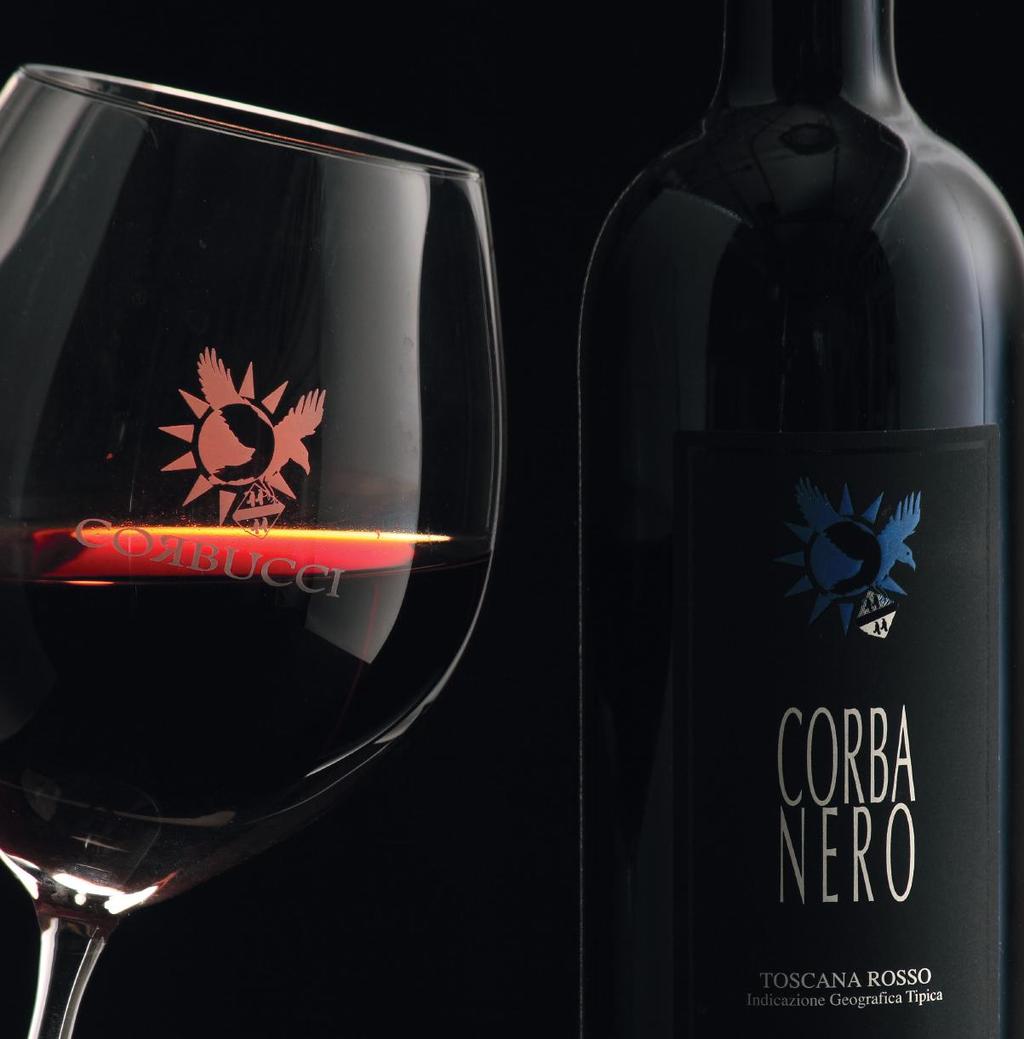 CORBA NERO Supertuscan Toscana Rosso IGT Cabernet Sauvignon 100%. Sant Andrea a Gavignalla, fraction of Gambassi Terme (Florence-Tuscany) in vineyard with ages ranging from 50 to 10 years.