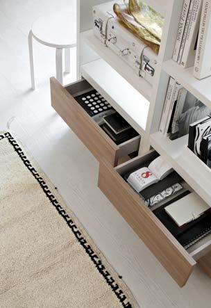 Drawer unit: the beauty of keeping everything in order.