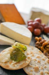 CHEESE & CHARCUTERIE ARTISAN CHEESE 39 A decadent plate of hand-crafted cheeses truly sets the mood for a luxurious stay.