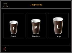 For example, with the app you can specify the coffee-to-milk ratio or the strength of the coffee.