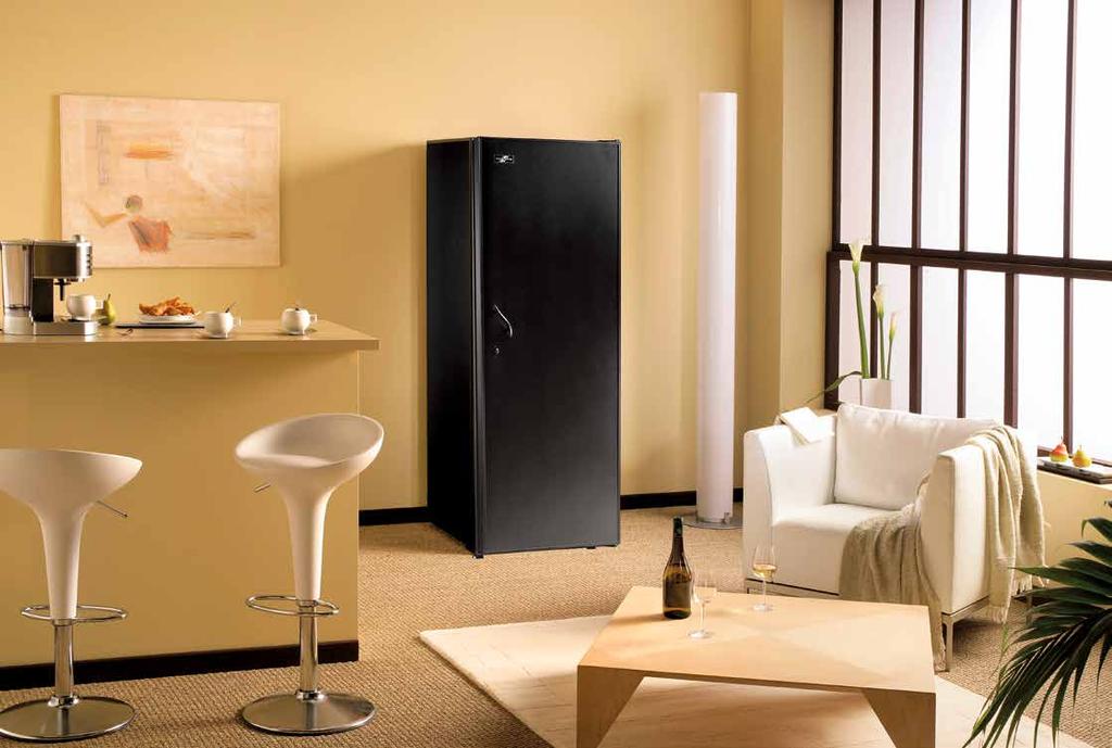purchasing a wine cabinet from the Elégance range gives you the confidence Height: 1110 mm of knowing that