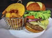 BURGER BISTRO All burgers served with your choice of crispy Original Bent Arm Ale Beer Battered Sidewinder Fries.