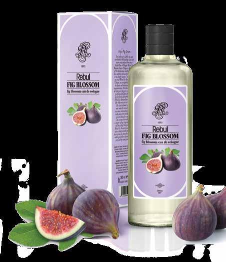 REBUL FIG BLOSSOM SWEET FIG DREAM When you smell Rebul Fig Blossom Eau de Cologne, you can quickly distinguish the joyous and