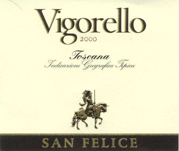 SAN FELICE Vineyards location Altitude Aspect Size of vineyards VIGORELLO Toscana Igt 2000 Vintage Capanno di Gosto, Vigna del Mugelli and La Casa vineyards on the Agricola San Felice estate