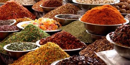 Spices from lands