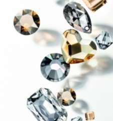 Consumer Goods Business FINEST LOOSE CUT CRYSTALS PRODUCED BY SWAROVSKI We sell crystal components to