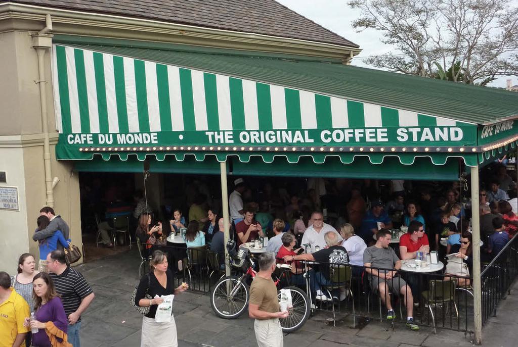 THIS PHOTO Café du Monde. You can t appreciate New Orleans without tasting its specialties gumbo and jambalaya, étouffé and beignets, rice and beans, shrimp and grits.
