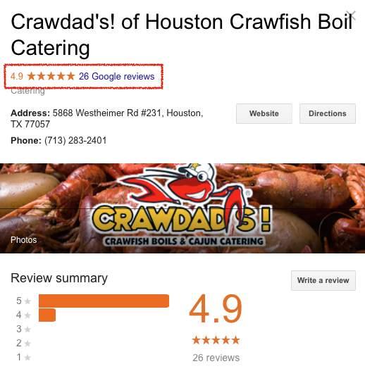 boil caterer in Houston with