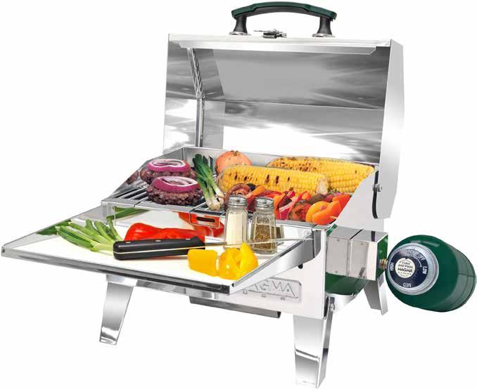 Perfect for picnics, tailgating, camping, the beach or park Designed for today s eco friendly grilling