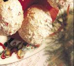 Peppermint Snowball Cookies 1/2 c. finely crushed peppermint candies, divided 1/4 c. powdered sugar 1 c. butter, softened 1/3 c. powdered sugar 1 tsp. vanilla 2 1/4 c. flour 1/4 tsp.