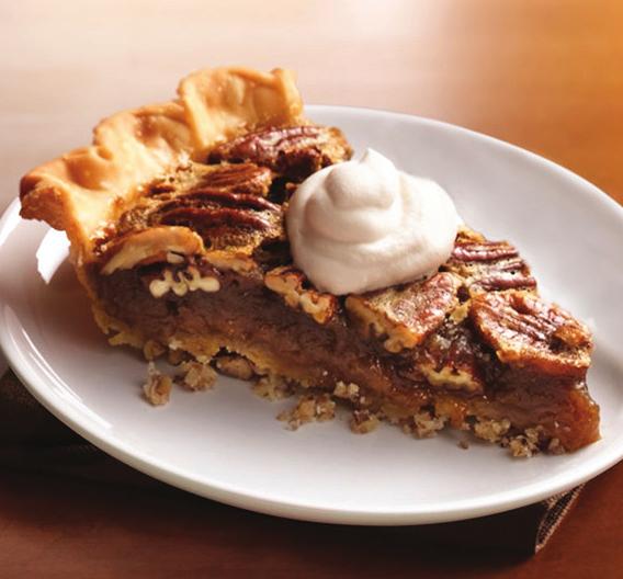 Bourbon Pecan Pie with Pecan Crust PREP TIME: 0 min TOTAL TIME: 4 hrs MAKES: 8 servings 4 Heat oven to 5 F.