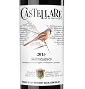 Powdery tannins. Chianti Classico DOCG 2015 CASTELLO DI MONSANTO Clean - a trait of both the vintage and the terroir - and good complexity.