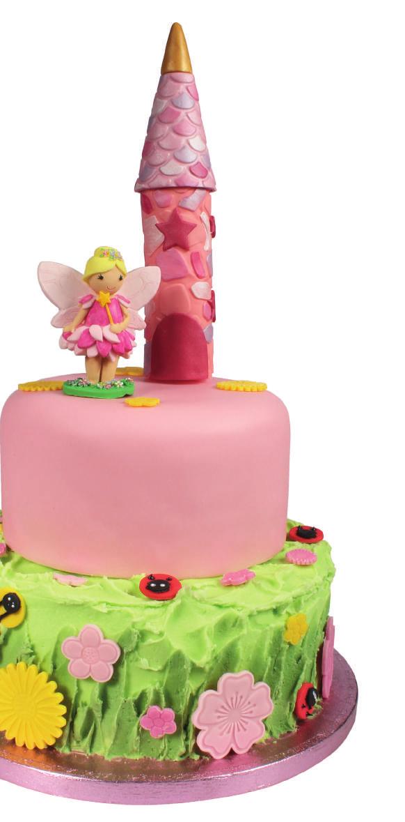 For all skill levels Fairy AND Pirate BIRTHDAY CAKES Creating beautiful birthday cakes has