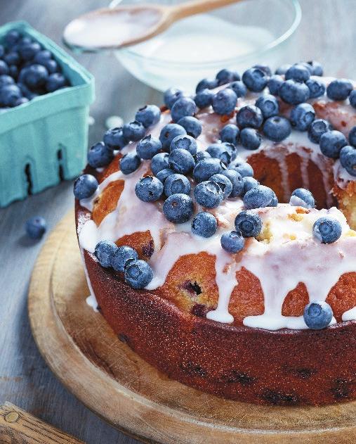 LEMON BERRY CAKE PREP TIME: 20 MINUTES MAKES: 16 SERVINGS BAKING TIME: 70 MINUTES FREEZING: EXCELLENT 1 cup (250 ml) butter, softened 1 ½ cups (375 ml) sugar 3 eggs 3 cups (750 ml) Robin Hood