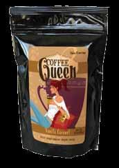 combination of chemical-free coffee, sugar, creamer and flavorings.