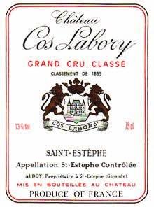 Bordeaux BORD0520 CHATEAU COS LABORY 5eme CRU CLASSE 2003 Next door to Cos D'Estournel, good value here.