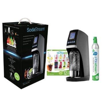 easy bottle insertion and removal. Turn water into sparkling water and soda in seconds with a Sodastream Revolution home soda maker.