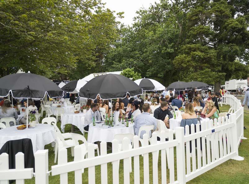 YOUR OWN FUNCTION ROOM OR MARQUEE ON CUP DAY Choose from a range of additional indoor function rooms, al fresco dining or the luxury of your own silk lined marquee.
