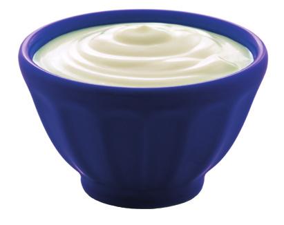 ) Flavorings (vanilla, coffee, etc.) Fruits or fruit puree Stabilizers such as gelatin A Bite of History Yogurt has been a food staple for thousands of years.