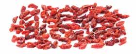 OTHER DRIED BERRIES Organic Organic Code Product Code Cereals Cereal bars Snack mix Bakery Dairy Confectionery Dried tart cherries 4A0000 40A0000 Dried tart cherries, apple juice