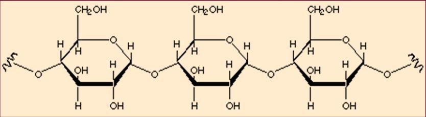 polysaccharide with granular
