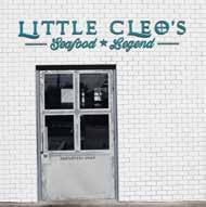 .. Little Cleo s, named after the iconic fishing lure is located at The Yard a unique, neighborhood-inspired development project.