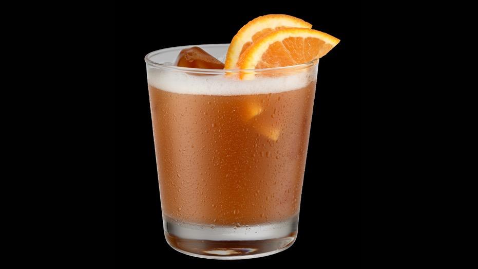 jäger old fashioned jäger old fashioned 1 ½ parts Jägermeister 1 ½ parts Rye Whiskey Combine ingredients in a mixing glass and stir to chill.