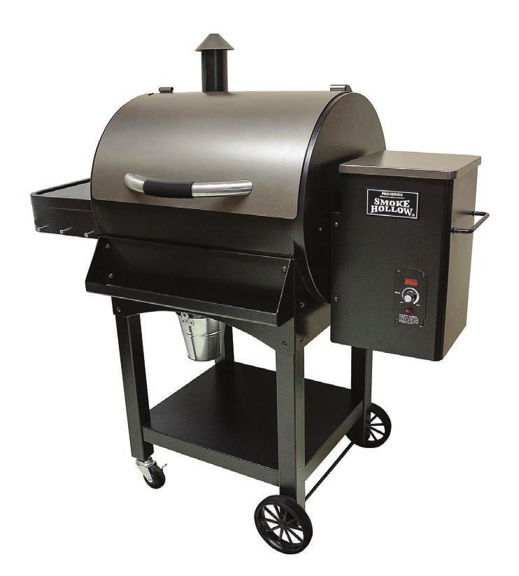 PRO SERIES Owner s Manual Pellet Smoker Grill Model# 2415PG 4010637 FOR OUTDOOR USE ONLY WARNING! DO NOT STORE OR USE COMBUSTIBLE MATERIALS NEAR THIS APPLIANCE!