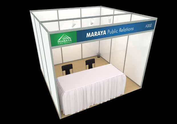 and Convention Center (DECC), Halls 3 and 4 Stand Package