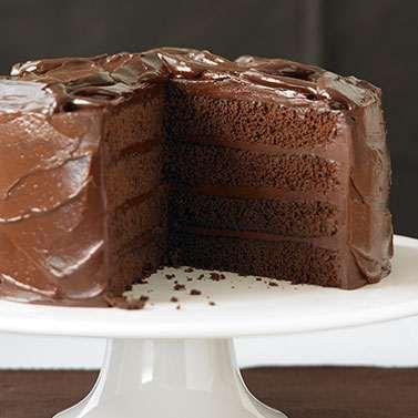 Devil s Food Cake With Sinful Chocolate Frosting Yield: 2 to 6 servings 2/3 cups (0 oz.) 60% Cacao Chocolate Chips cup (6 oz.
