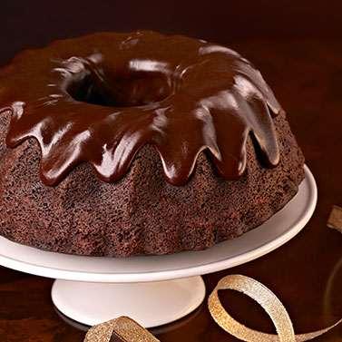 Chocolate Chocolate Chip Cake Yield: 8 to 0 servings /2 cup Unsweetened Cocoa /2 cup (6 oz.) Semi-Sweet Chocolate Baking Chips (preferably 4,000 ct.
