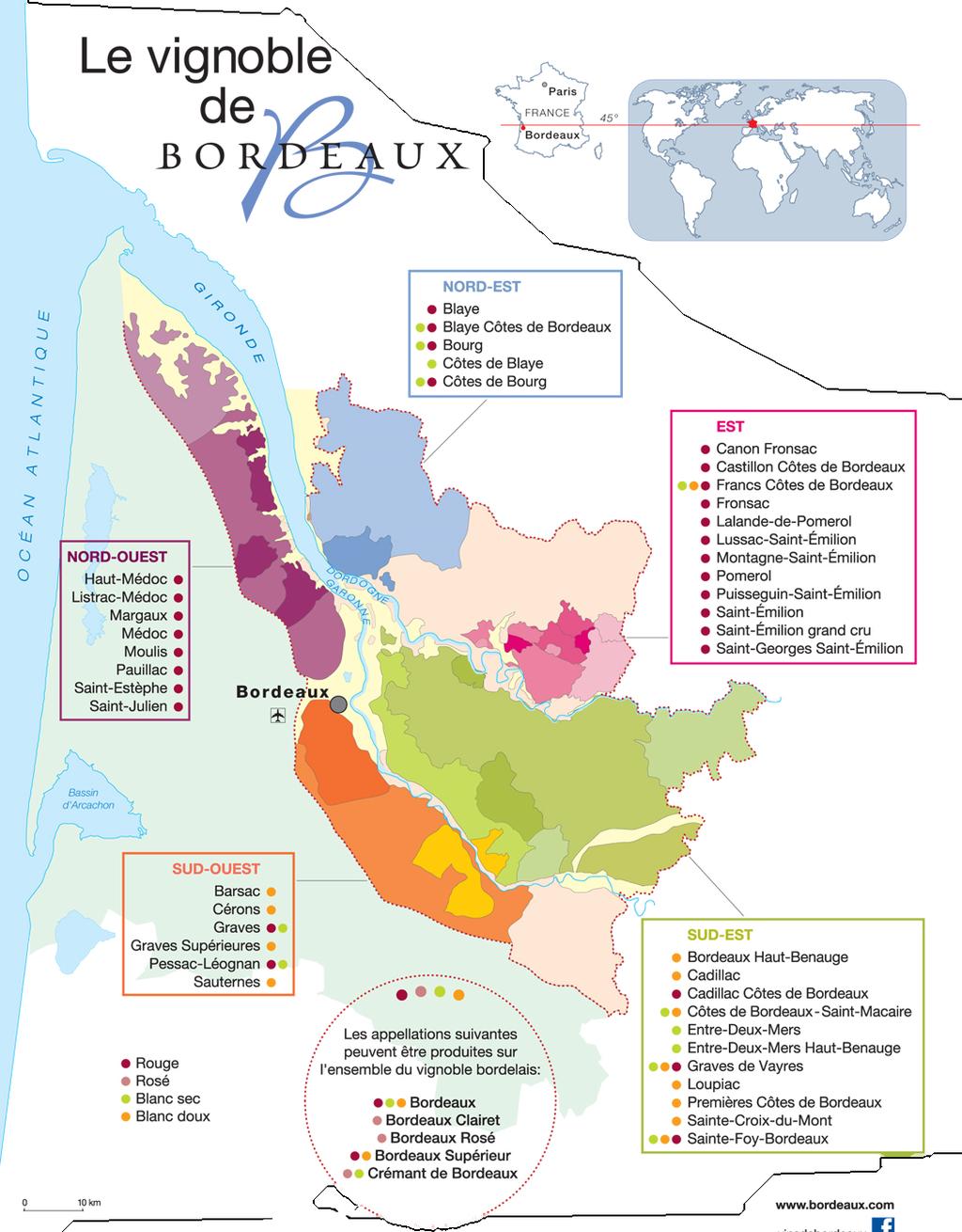 In Bordeaux we trust The largest and oldest fine wines region in the world 63 appellations AOC Genuine wines with a reliable and constant Quality Outstanding reputation The