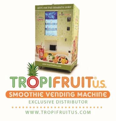 Smoothie Vending Machine (SVM) TropiFruit
