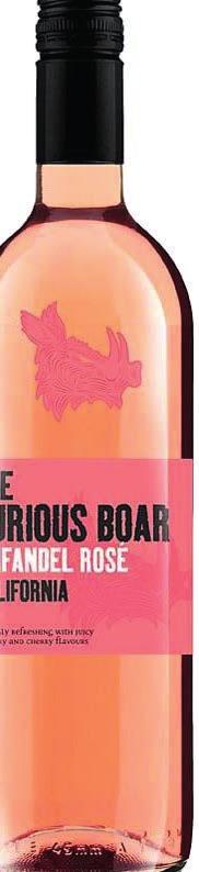 40 Red Wine Furious Boar (Merlot) El Collectivo (Malbec) 15.95 19.95 5.