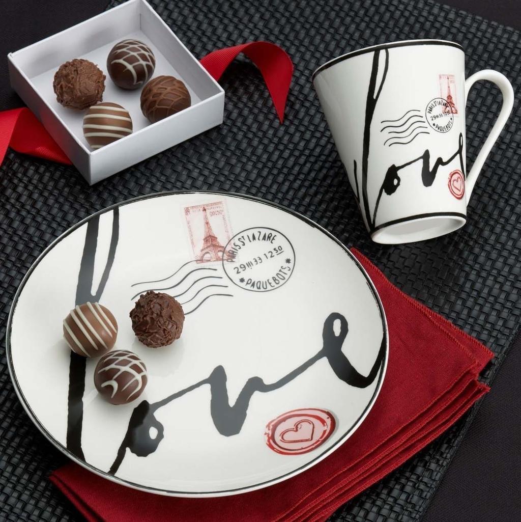 Mikasa Love Letters Ceramic Giftware Send a little love to a special person with the Mikasa Love Letters collection.